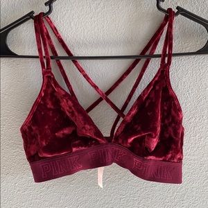 Velvet bralette